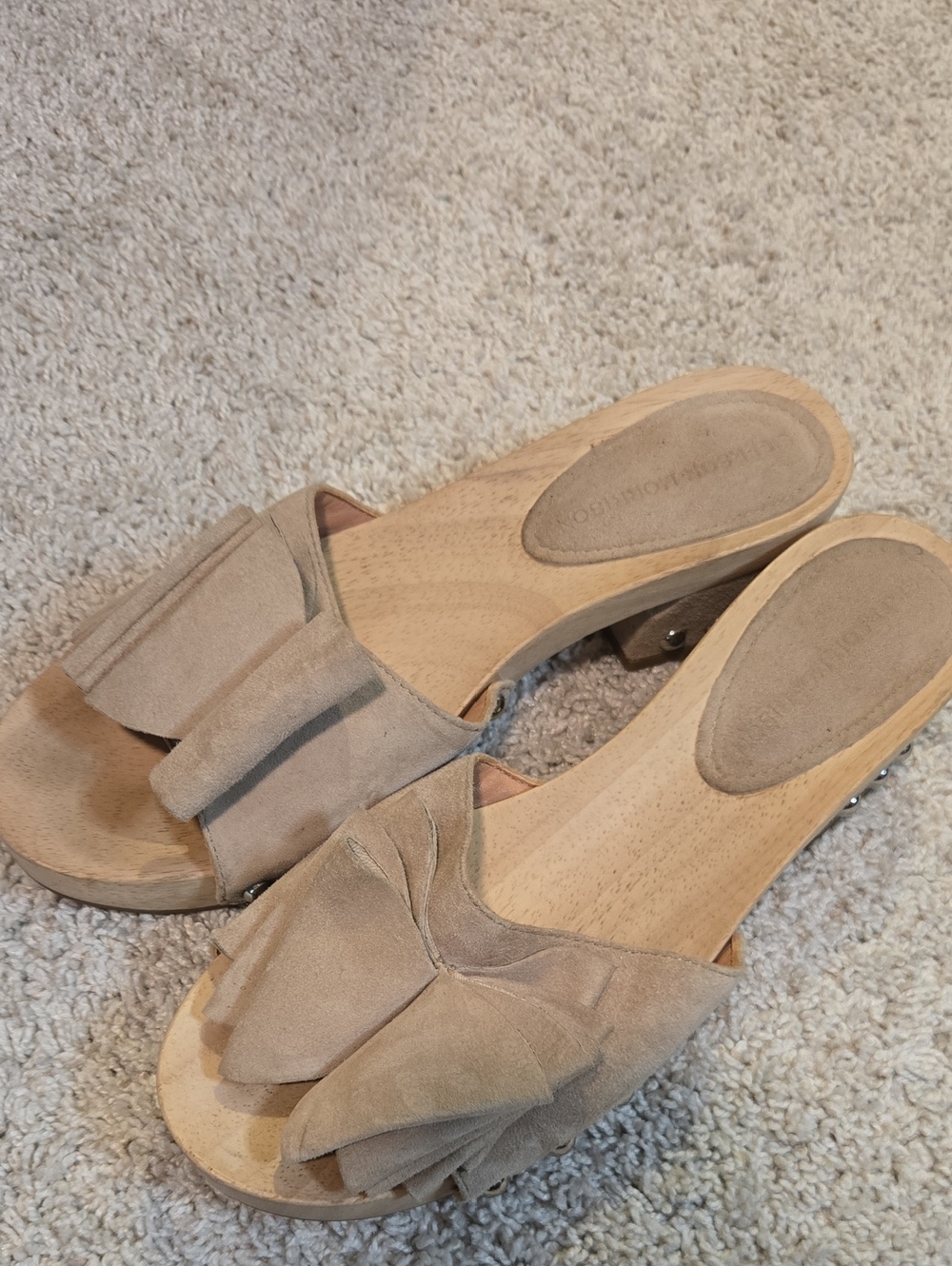 Sigerson Morrison Heeled Slide Sandals